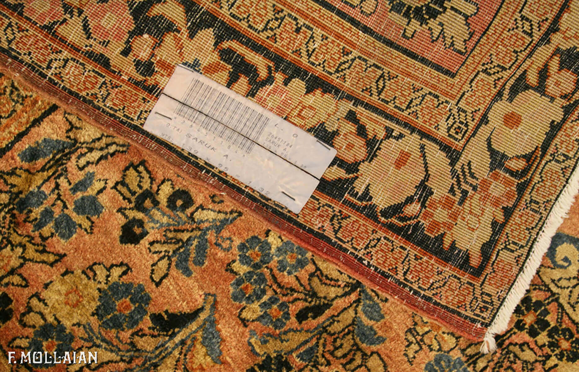 Tappeto Persiano Antico Saruk n°:26451184